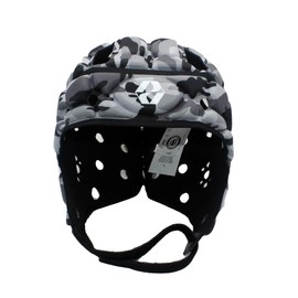 Body Armour Ventilator Head Guard (Camo Black, Large Adult)