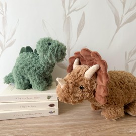 MON AMI Cuddles The Baby Dino Plush Stuffed Animal – 10”/25cm | Soft & Huggable Dino Plush Toy | Gift for Kids