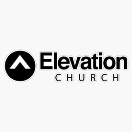 elevation church logo Bumper Sticker Vinyl Decal 5 inches