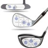 Veltec Premium Golf Impact Tape Labels, Self-Teaching Sweet Spot and