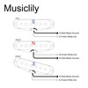Musiclily Pro ST-50S Staggered Alnico 5 Single Coil Pickup Neck