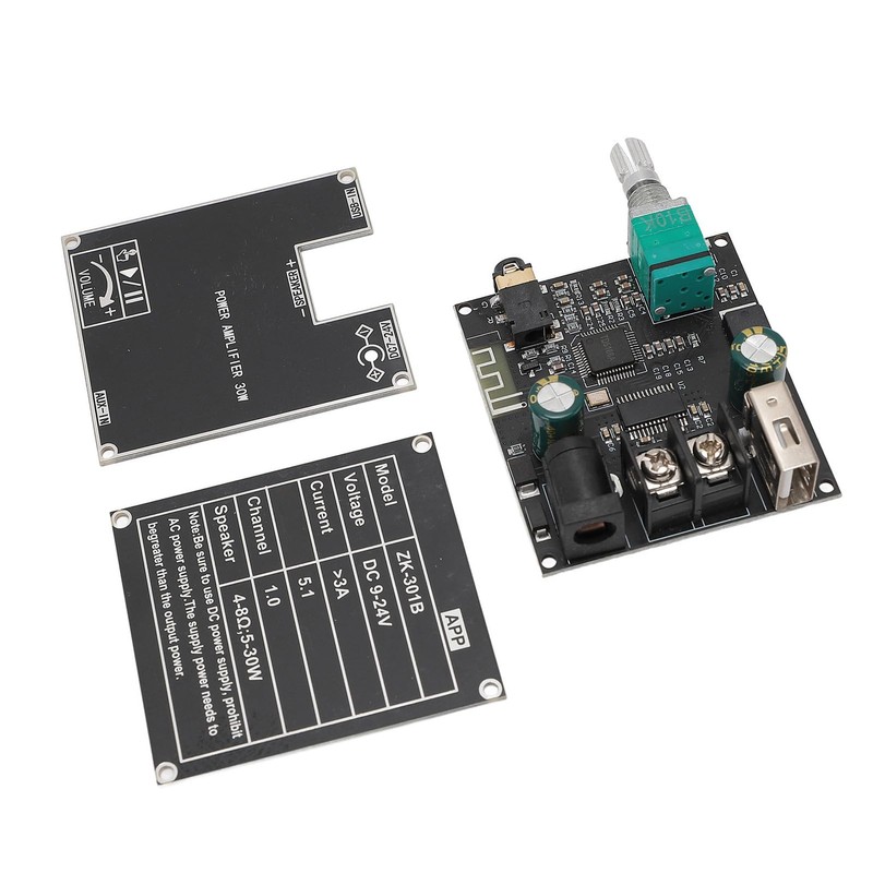 SOCOCO Bluetooth 5.1 モノラルアンプボード 30W パワーモジュール TPA3110D2 チップ DIY Bluetooth