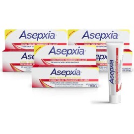 Asepxia Crema Para El Tratamiento Del Acné Para La Cara, 2%