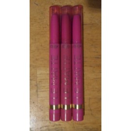 L'Oréal 3 tube lot LOREAL LE MATTE VELVETY FULL COVERAGE LIP COLOUR 100 MATTE FOR ME uns