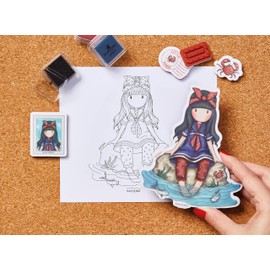 Santoro Gorjuss Rubber Stamps, Rosie