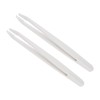 QUARKZMAN 93302 Plastic Tweezers x 2 Pieces Anti-Static Slant Tip