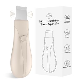 Espátula facial para limpiar la piel, espátula para la piel, limpiador de poros, herramientas para eliminar puntos negros, herramienta de cuidado de la piel para hombres y mujeres (beige)