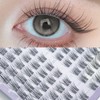 KOUUNOTENN Natural False Eyelashes, Upper Eyelashes, Lower False Eyelashes, Bunched,