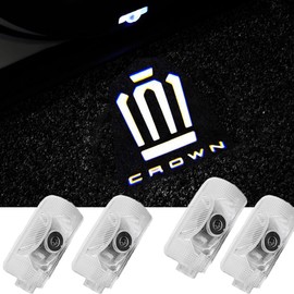 New Model Crown 16th Generation Courtesy Light, Door Welcome Light, Courtesy Lamp, LED Logo Projection, Toyota Crown 16th Generation SH35 Model, Courtesy Car Door Lamp Compatible with Toyota 16th
