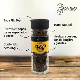 Pontino Clavo Entero 36 Gramos 2 Piezas