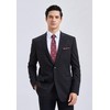 HISDERN Men's Ties Wedding Animal Pattern Handkerchief Classic Business Tie