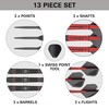 TARGET Darts Scope Steel Tip Swiss Point Darts, 90% Tungsten