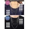 Napist Necklace Chain, Surgical Stainless Steel, Hypoallergenic, Venetian Chain (Box),