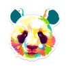 GT Graphics Panda Artistic - 5" Vinyl Sticker - for Car Laptop I-Pad - Waterproof Decal