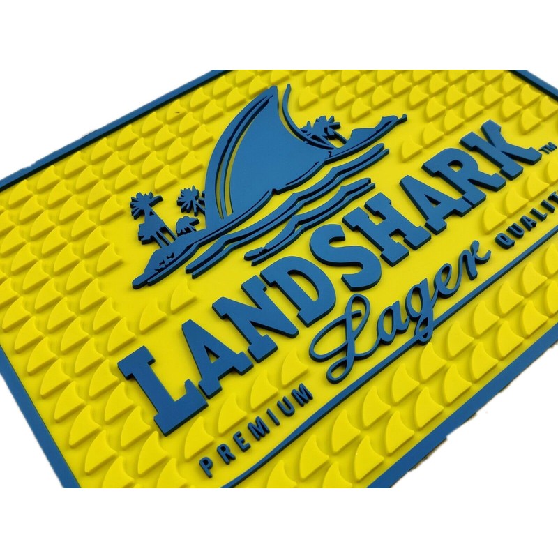 Landshark Bar Mat Spill Mat Drip Mat New