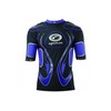 OPTIMUM Boys Unisex Senior Inferno Protective Top, Black/Blue, XX-Large, Black/Blue