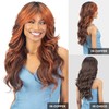 FreeTress Equal Lite Wig Curtain Bang 013 (1B)