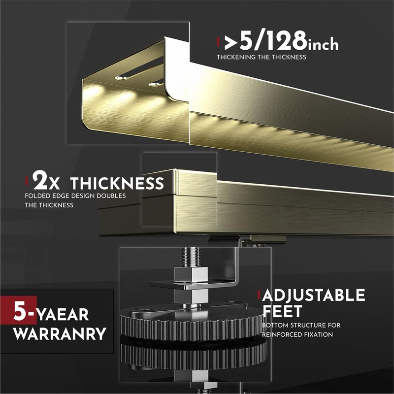 WEBANG 12 Inch Linear Shower Drain Rectangular Floor Drain with