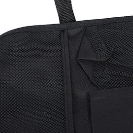 2PCS Bolsa De Almacenamiento Para Respaldo De Asiento De Automóvil Organizador De Accesorios De Viaje Portátil A Prueba De Golpes Negro Universal...  