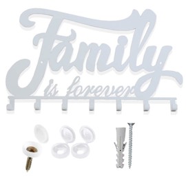 MGKolbe® Key Holder Wall Key Holder Modern for Home Decor Kitchen Decoration Empty Pocket Entrance Door Hangers Wall Keys Coat Hooks with Metal Hooks