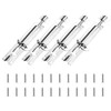 4pcs Gate Bolt, Gate Locks for Wooden Gates, Combination Bolt