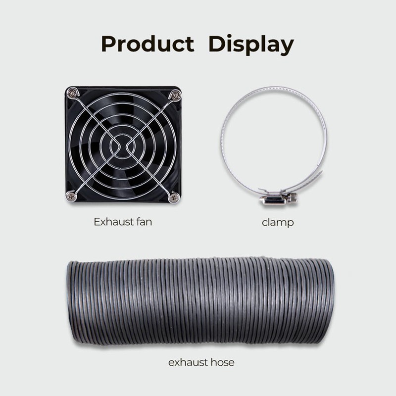 Mingzhe Fume Extraction Kit with 4000 RPM High-Efficiency Ventilation Fan