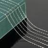 UMAOKANG 32.8 Feet Stainless Steel Jewelry Making Chains Embossed Cable