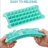 4PC-96pcs Silicone Ice Cube Tray with Lid - Multi-Functional, Easy