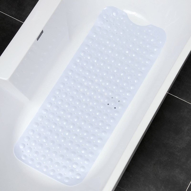 Non Slip PVC Natural Rubber Bath Mat with Suction Cup