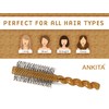 ANKITA Premium Quality Wooden Hair Brush(B20W) (Color May Vary)