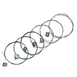 28-43 Classical Guitar Strings Sets Normal Black Nylon BlacK Wound