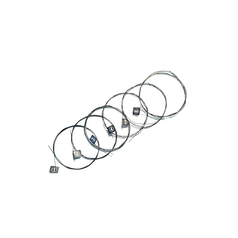 28-43 Classical Guitar Strings Sets Normal Black Nylon BlacK Wound