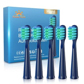 Dada-Tech Electric Toothbrush Replacement Heads for DT-22 - Pack of 5 (Pearl White Hard)