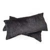 MALIKA Set of 2 Cashmere Touch Fleece Cushion Covers, Sofa