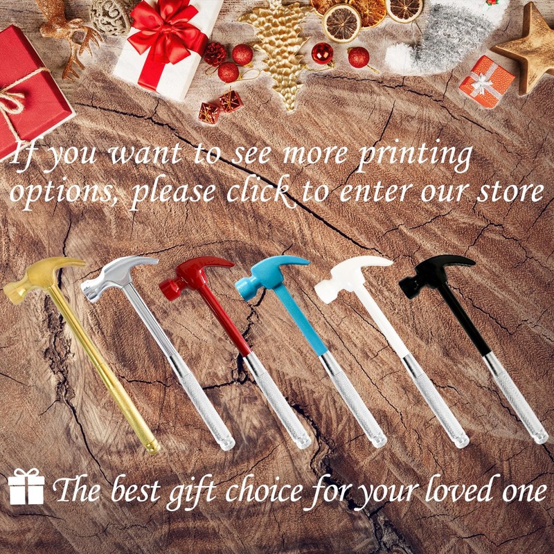 Red 6 in 1 Multitool Mini Hammer & Screwdriver Set