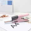 XiowDow Hand Held Plier Pink Stapler Handheld Desktop Stapler Effortless