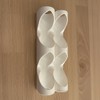 Under Cabinet Kitchen Roll Holder Organizer - Modular Wall Mounted