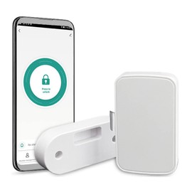 UanTii Tuya Smart Home File Cabinet Lock Wireless Bluetooth Keyless Invisible Mobile APP Control Electronic Locks for Furniture Drawer