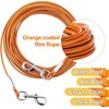 Tie Out Cable for Dogs,10/20/30/50/100FT Dog Leads for Yard Chew