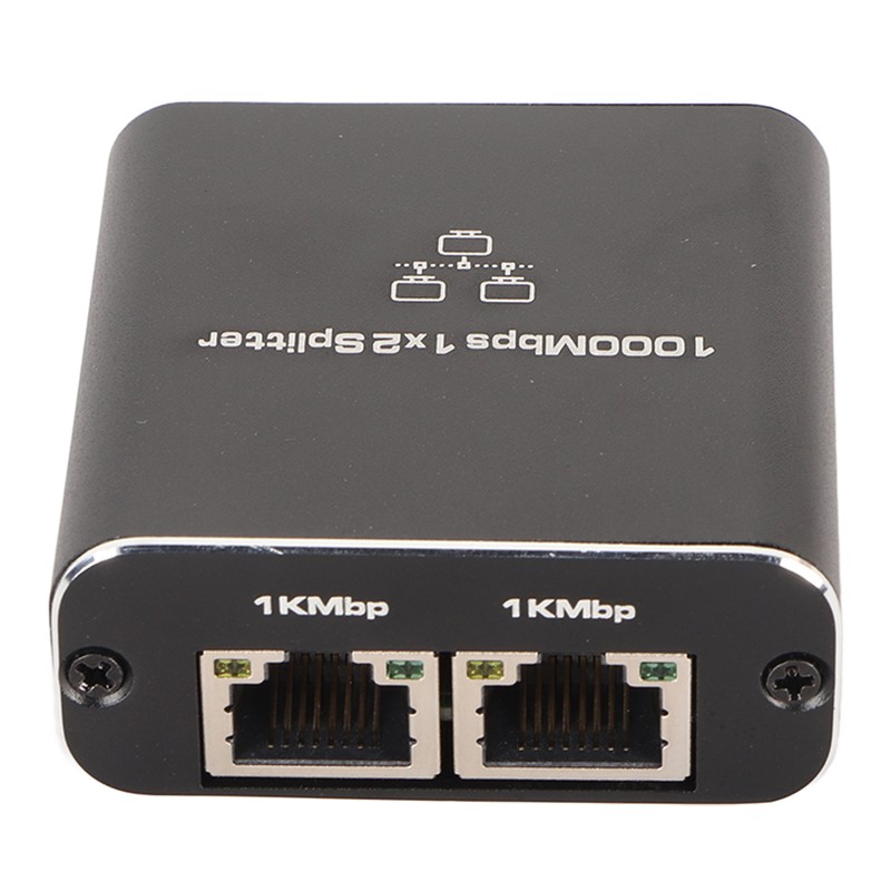 Ethernet Splitter RJ45 1 In 2 Out Gigabit Internet Splitter