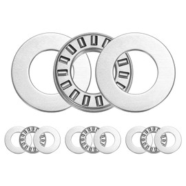 QUARKZMAN NTA815+2TRA Needle Bearing Thrust Bearing with Bearing Discs, 13 mm Bore Diameter, 23 mm Outer Diameter, 4 mm Total Thickness for Lawnmower Truck Power Steering