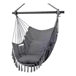 Eco R Silla Columpio Colgante Hamaca Cojines Descanso Jardin