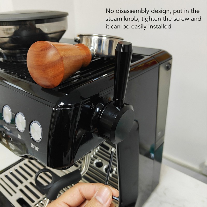 Coffee Machine Steam Lever Aluminium Alloy Coffee Machine Conversion Accessory