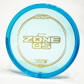 Discraft First Run Z Zone OS Putter & Approach Golf Disc, Pick Color/Weight [Stamp & Exact Color May Vary] Blue 173-174 Grams