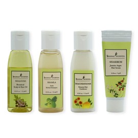 Ayurvedic Hair Care Vata Trial Set Shanners Indian Salon Trial Travel Shampoo Conditioner