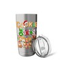 Cookie Baking Crew Cooking Coquette Bow Xmas Gingerbread Stainless Steel
