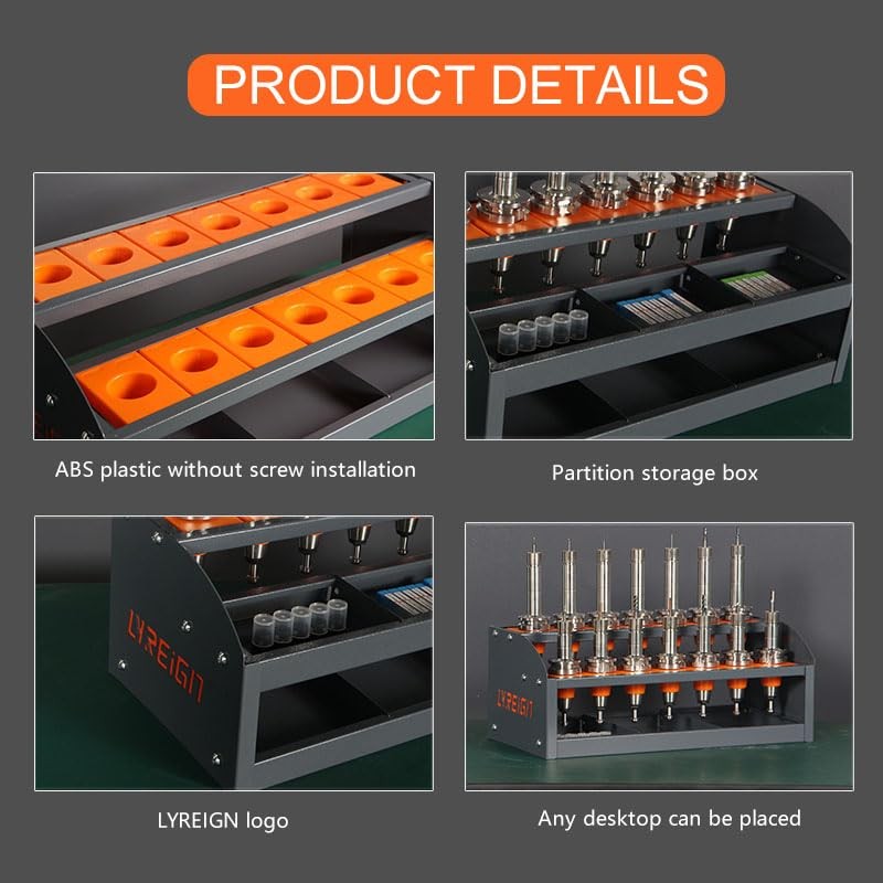 LYREIGN CNC Tool Rack for Workshop Storehouse Airplane Car Furniture