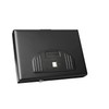 Fortress Compact Portable Safe with Biometric Lock, Black