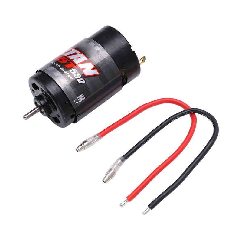 550 Brushed Motor with 320A Two Way Brushed Waterproof ESC