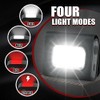 GOANDO Running Lights 4 Pack Safety Jogging LED Light for